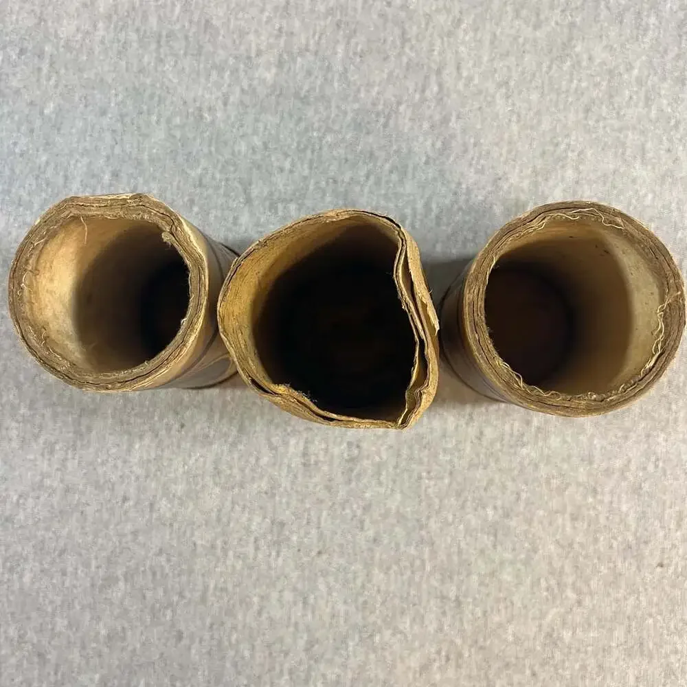 Lot Of 3-Edison Gold Moulded 2-Record Cylinders 3-Boxes No Lids